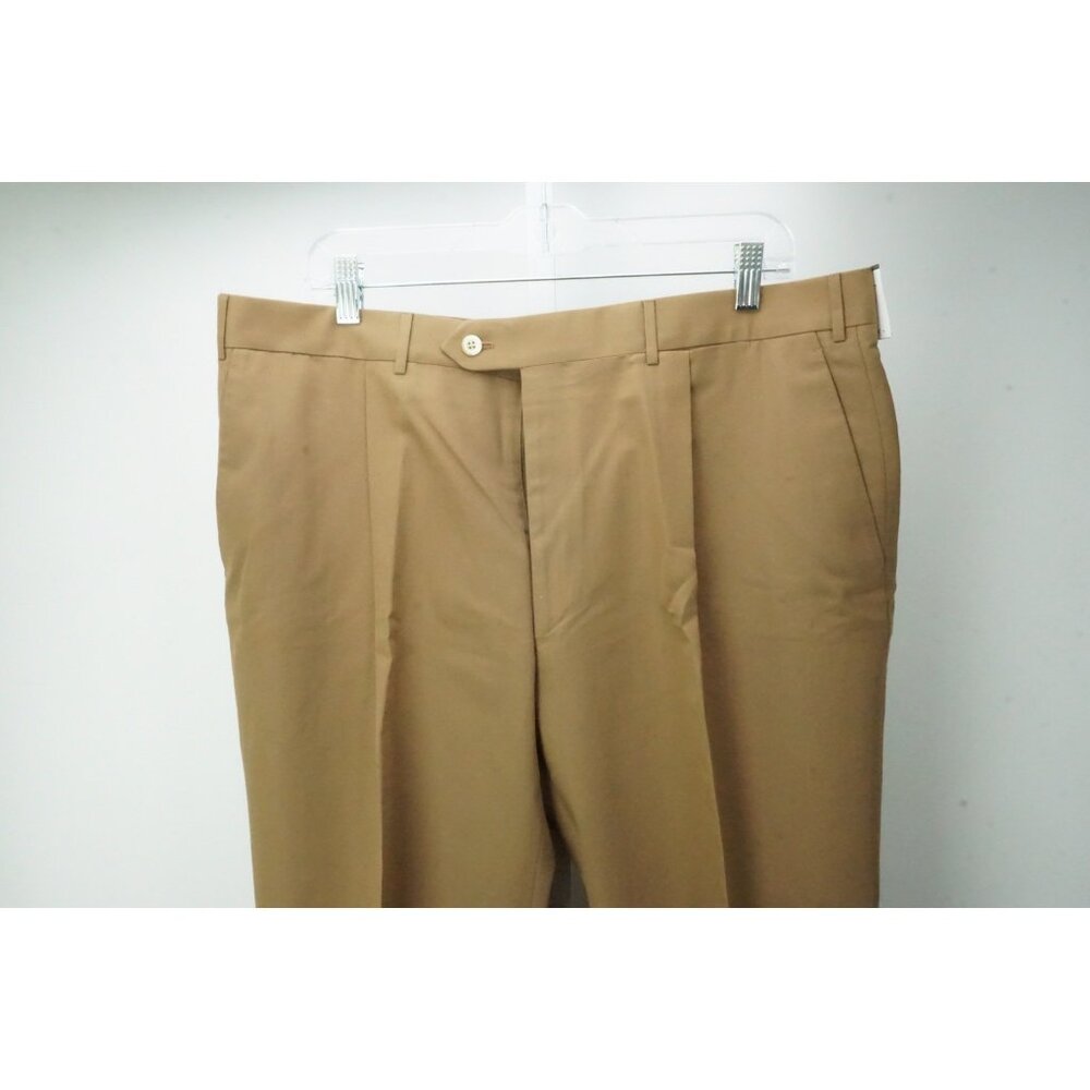 Corneliani Master 100% Cotton Brown Dress Pants Trousers 56 EU Brand NEW